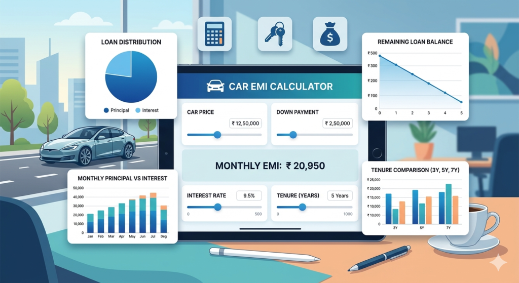 Car Loan EMI Calculator